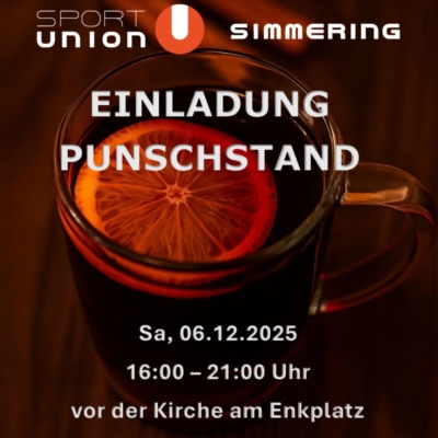 Flyer Punschstand