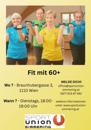 Flyer Fit mit 60+